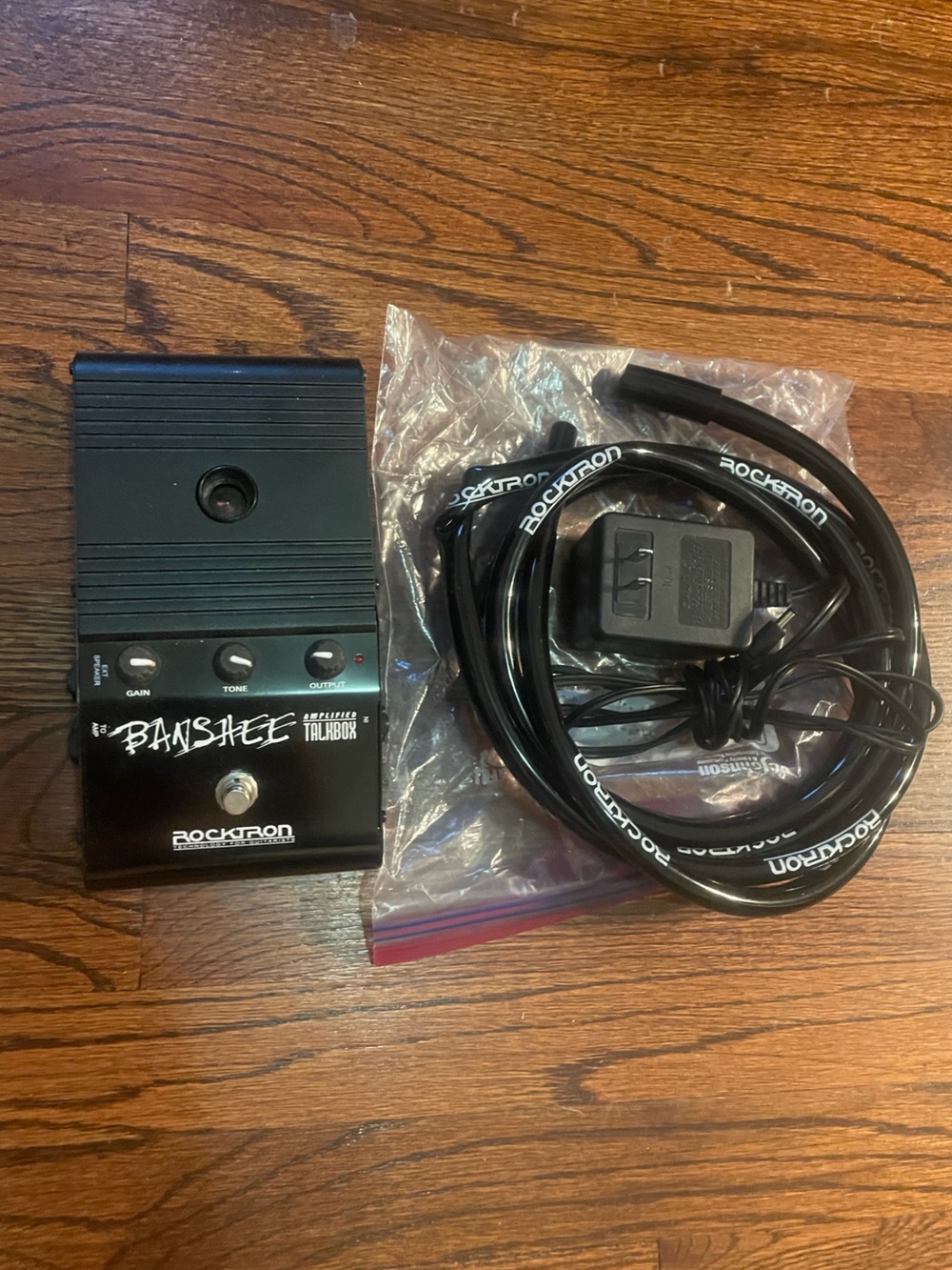 Rocktron Banshee Talkbox Pedal - Black texted working like used once
